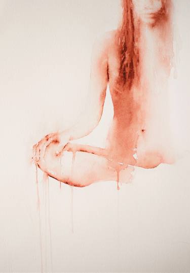 Original Nude Paintings by Jennifer Thangavelu