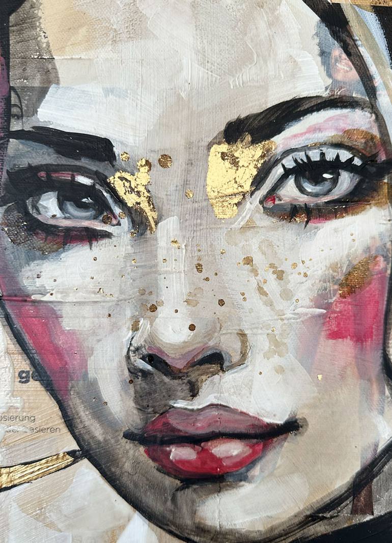 Original Contemporary Women Mixed Media by Shirin Donia