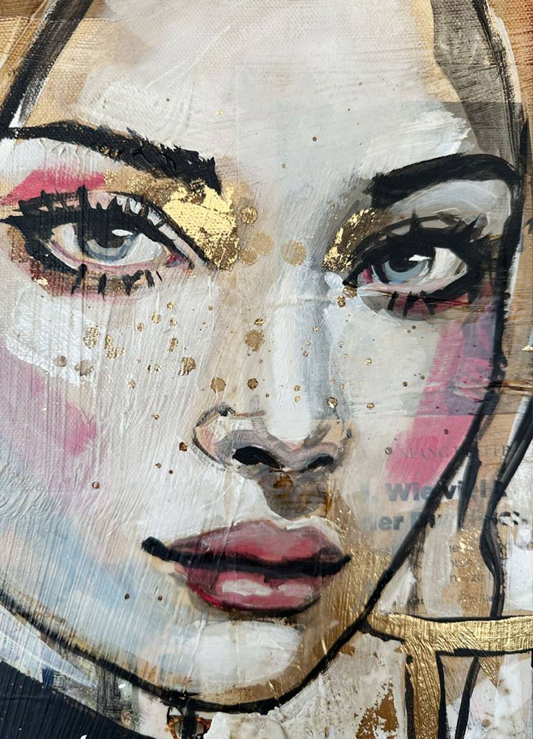 Original Contemporary Women Mixed Media by Shirin Donia