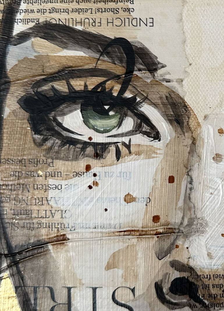 Original Contemporary Women Mixed Media by Shirin Donia