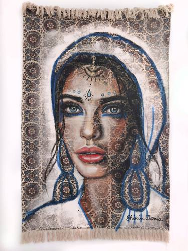 Original Women Paintings by Shirin Donia