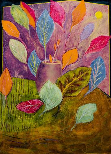 Original Floral Paintings by Antje Kerl-Akkan