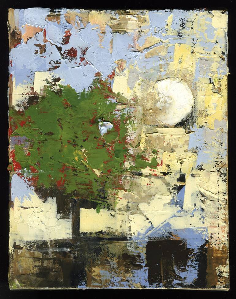Original Modernism Landscape Painting by John Warren Shanabrook