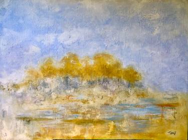 Original Abstract Expressionism Landscape Paintings by Tansill Stough Anthony