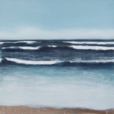 Original Abstract Beach Paintings by Jeremy Prim