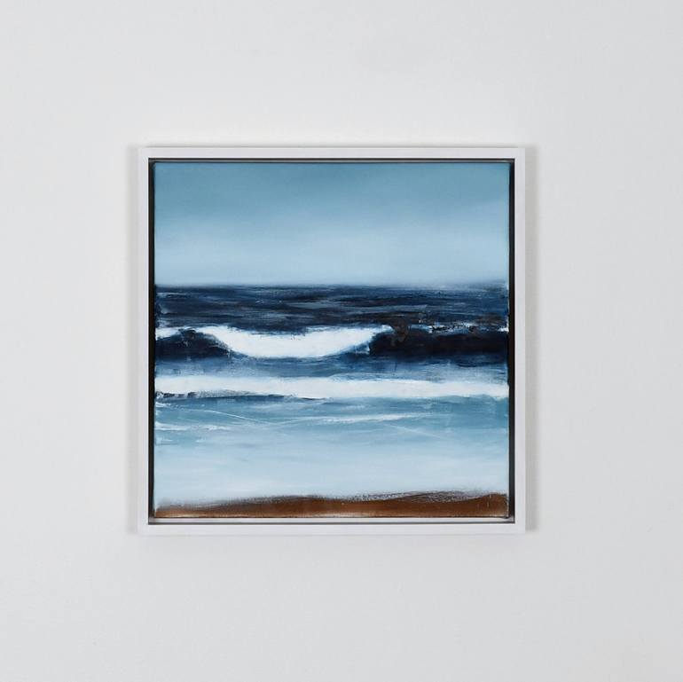 Original Abstract Seascape Painting by Jeremy Prim