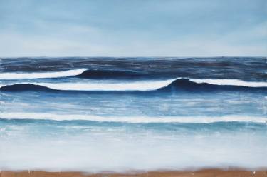Original Abstract Beach Paintings by Jeremy Prim