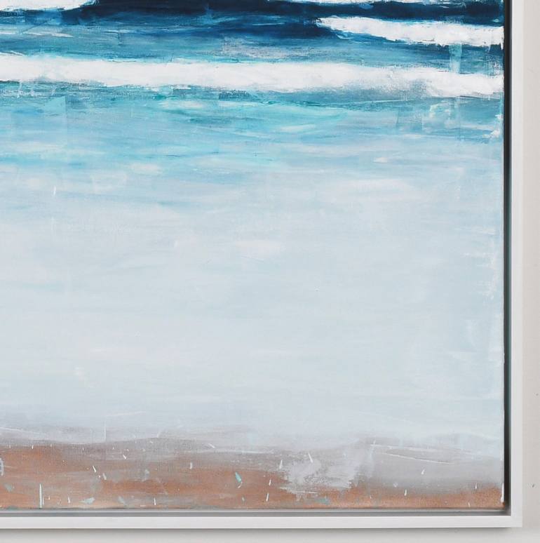 Original Abstract Beach Painting by Jeremy Prim