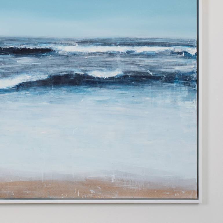 Original Abstract Beach Painting by Jeremy Prim