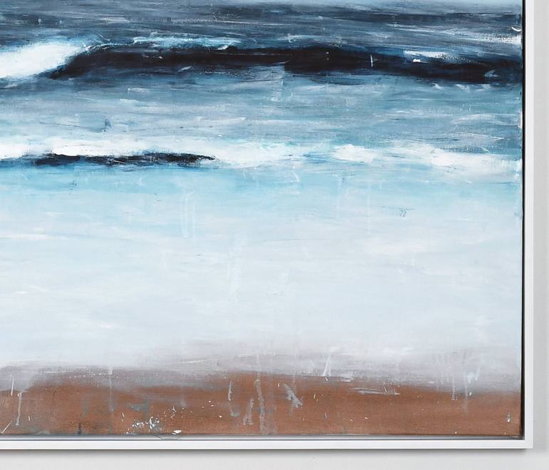 Original Abstract Beach Painting by Jeremy Prim