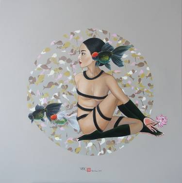 Print of Fine Art Body Paintings by Terri Duan