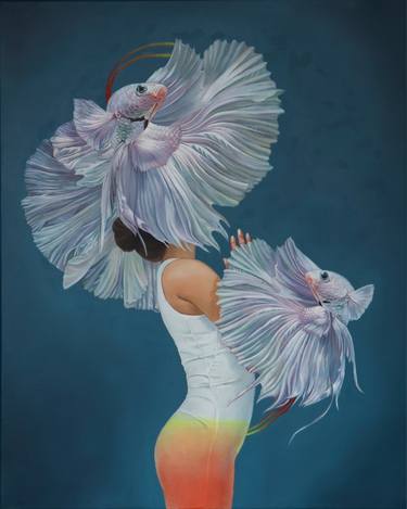 Original Women Paintings by Terri Duan