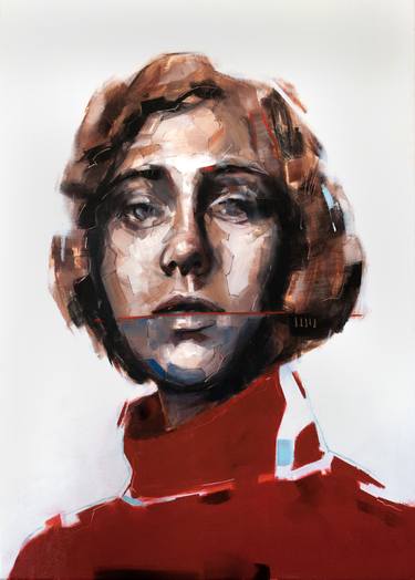 Print of Portraiture Portrait Paintings by Davide Cambria