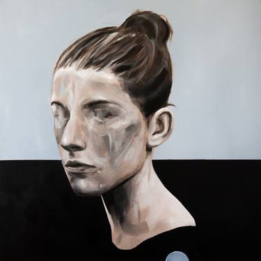 Original Abstract Expressionism Portrait Paintings by Davide Cambria