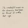 From the diptych collection 'The Sky Looked Beautiful On The Ground,' which comprises thoughts, images, and musings from a 2 month period in the fall of 2015. An absurd meditation on dreams, ponderous moments, and the mundane.
This piece features two separate pieces of paper. They can be framed: together, separately, one but not the other, or not at all. It's up to you!
Please note: the stated width does not include the white centre partition pictured.
Charcoal and Acrylic on 250 g/m 115 lb Paper