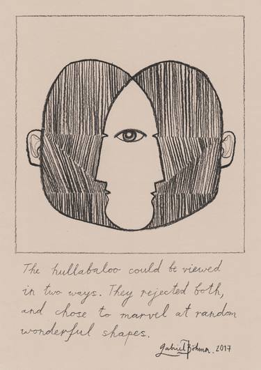 Print of Abstract People Drawings by Gabriel Böhmer