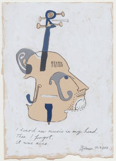 Print of Music Drawings by Gabriel Böhmer