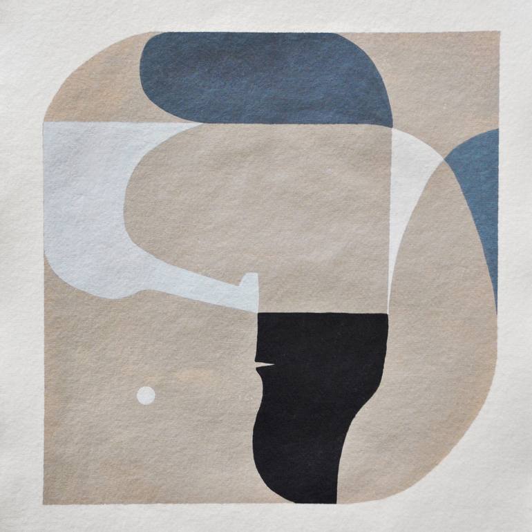 Original Cubism Abstract Painting by Gabriel Böhmer