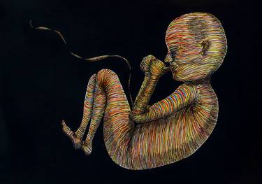 Print of Conceptual Body Drawings by Joe Quinn