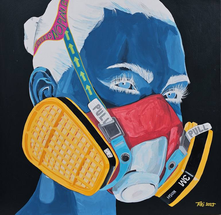 Original Abstract Expressionism Pop Culture/Celebrity Paintings by T Angeline