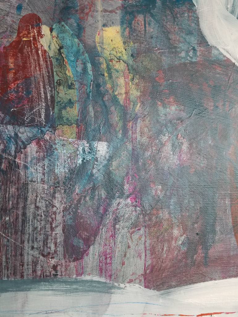 Original Conceptual Abstract Painting by T Angeline