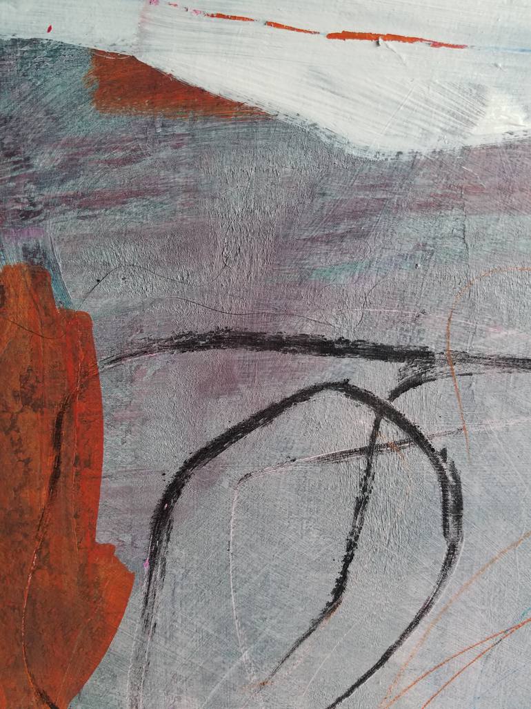 Original Conceptual Abstract Painting by T Angeline