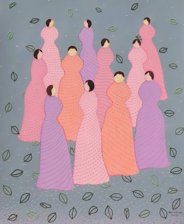Original Contemporary Nature Painting by Hemavathy Guha