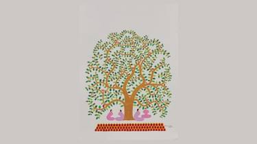 Original Contemporary Nature Painting by Hemavathy Guha