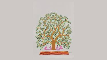 Original Contemporary Nature Painting by Hemavathy Guha
