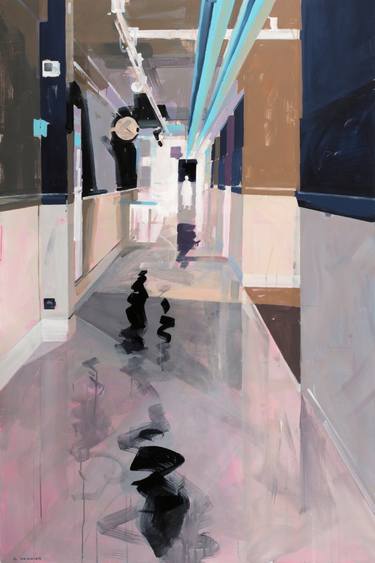 Original Interiors Paintings by Cédrick Vannier