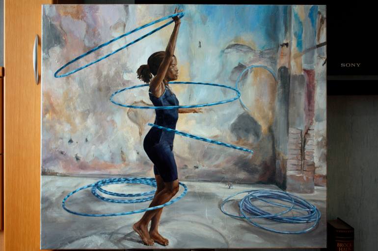 Original Figurative Sports Painting by Rafal Tomasz Urbaniak
