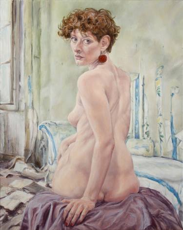 Original Nude Painting by Rafal Tomasz Urbaniak