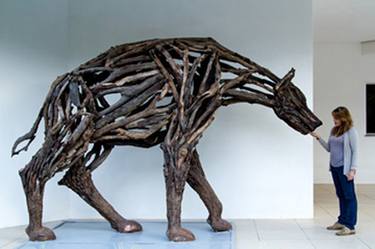 Original Realism Animal Sculpture by Pam Guhrs - Carr