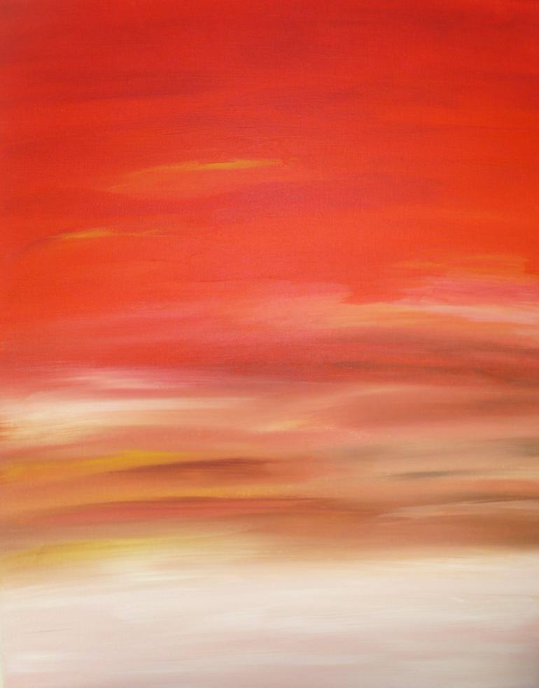 Sunset Painting by Tricia Frances