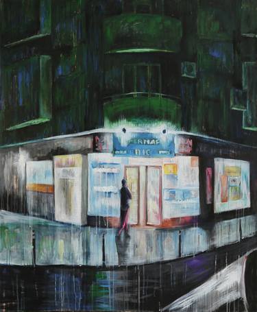 Print of Expressionism Cities Paintings by Poiana Marian