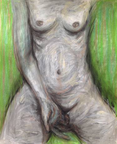 Print of Expressionism Nude Paintings by Poiana Marian