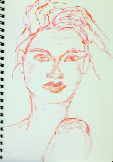Sketch Portrait in Colors thumb