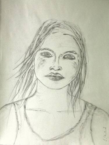 Original Portrait Drawings by Sigrid Walser