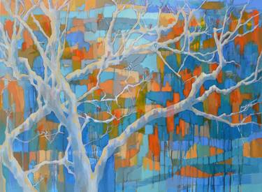 Original Abstract Landscape Paintings by Summer Lowe