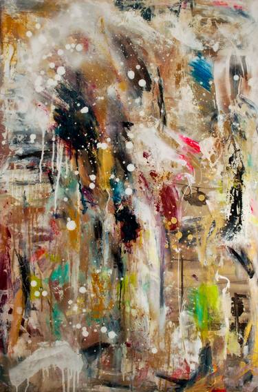 Original Abstract Expressionism Abstract Paintings by Niki Parker