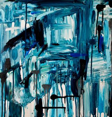 Original Abstract Expressionism Abstract Paintings by Niki Parker