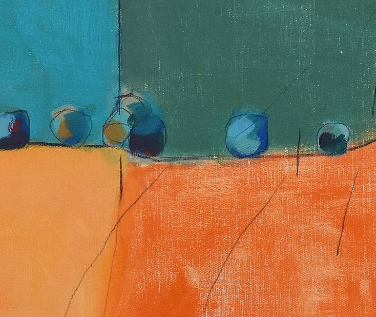 Original Modernism Landscape Painting by David O'Connor