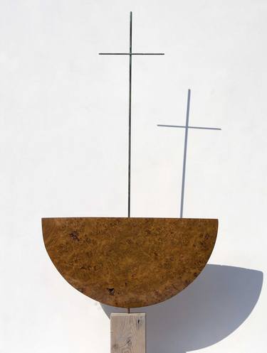 Original Conceptual Boat Sculpture by David O'Connor