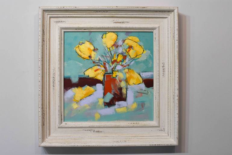 Original Abstract Still Life Painting by David O'Connor