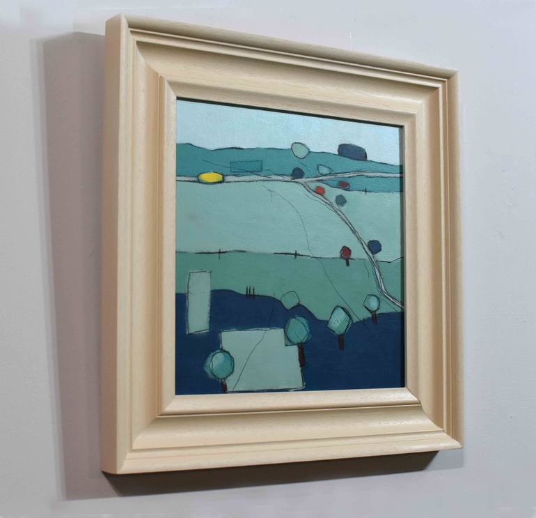 Original Modernism Landscape Painting by David O'Connor