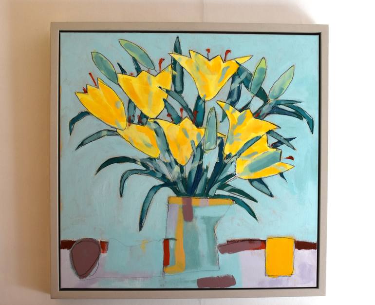 Original Modernism Still Life Painting by David O'Connor