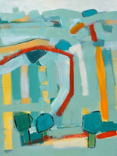 Original Abstract Landscape Paintings by David O'Connor