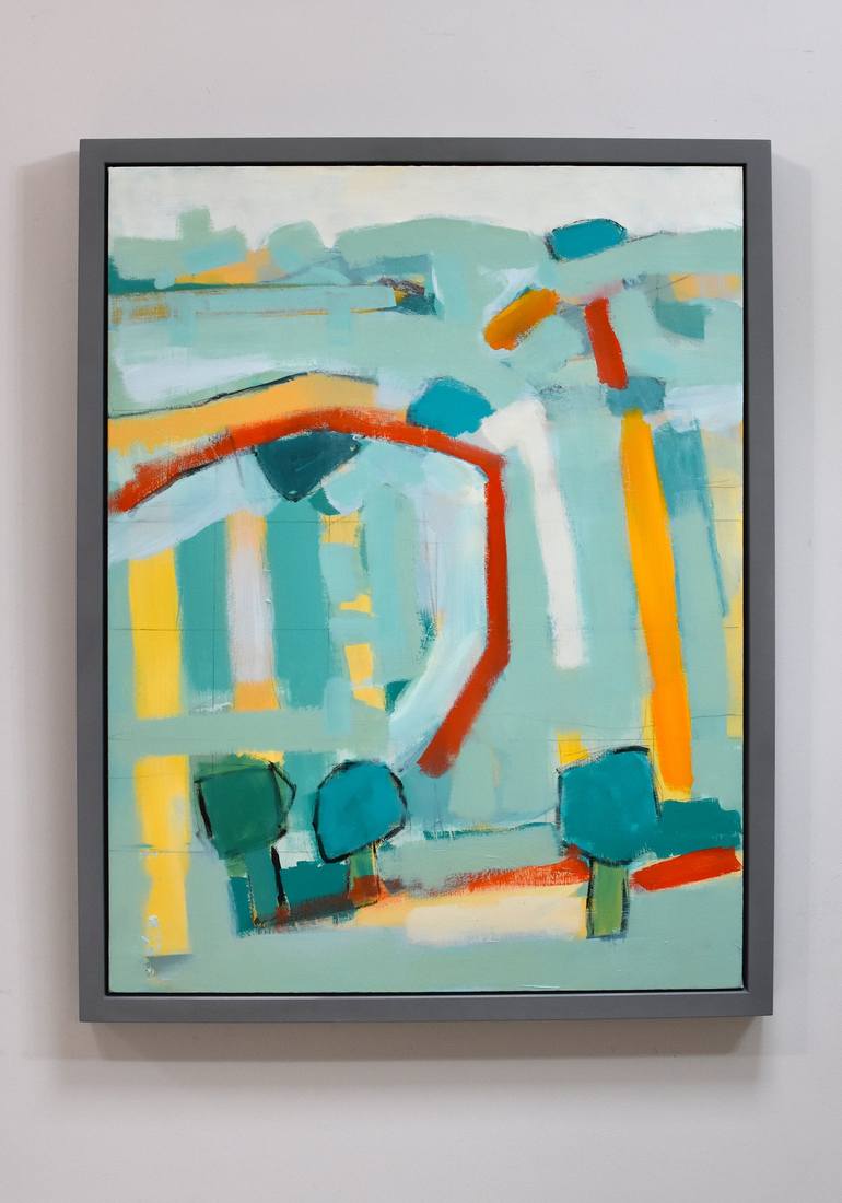 Original Abstract Landscape Painting by David O'Connor