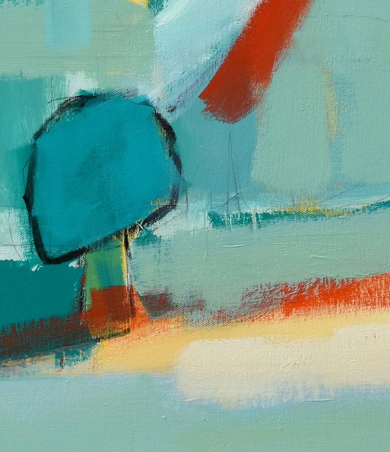 Original Abstract Landscape Painting by David O'Connor