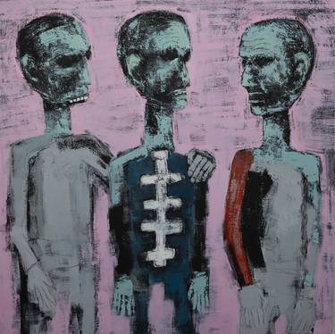 Original Figurative Abstract Paintings by Steven Cousens